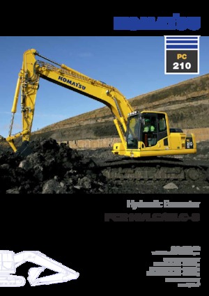 Bageri gusjeničari Komatsu PC210-8