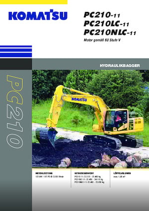 Bageri gusjeničari Komatsu PC210NLC-11E0