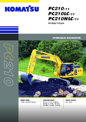 Bageri gusjeničari Komatsu PC210NLC-11E0