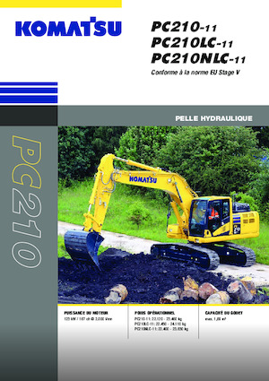 Bageri gusjeničari Komatsu PC210NLC-11E0