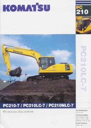 Bageri gusjeničari Komatsu PC210NLC-7