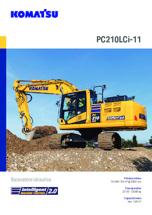 Bageri gusjeničari Komatsu PC210LCi-11E0