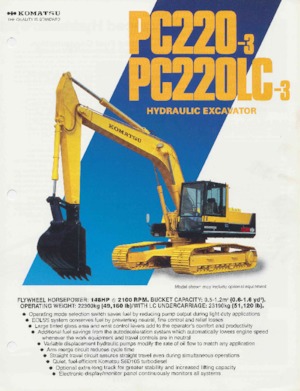 Bageri gusjeničari Komatsu PC220-3