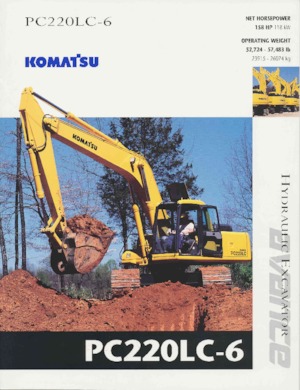 Bageri gusjeničari Komatsu PC220LC-6