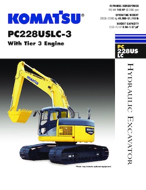 Bageri gusjeničari Komatsu PC228US-LC-3