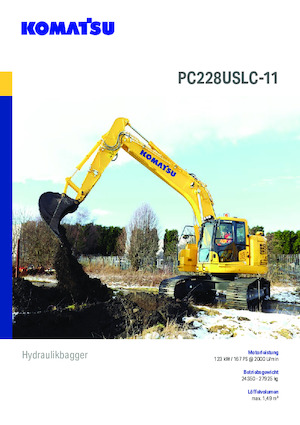 Bageri gusjeničari Komatsu PC228USLC-11E0