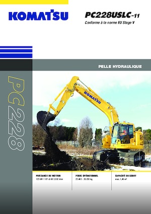 Bageri gusjeničari Komatsu PC228USLC-11E0