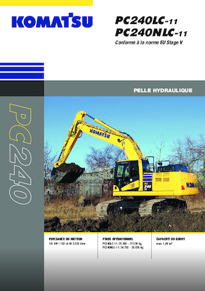 Bageri gusjeničari Komatsu PC240LC-11E0