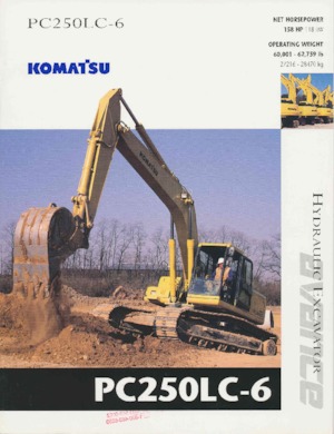 Bageri gusjeničari Komatsu PC250LC-6
