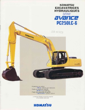 Bageri gusjeničari Komatsu PC250LC-6