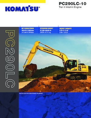 Bageri gusjeničari Komatsu PC290LC-10