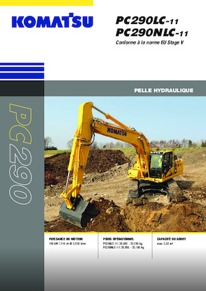 Bageri gusjeničari Komatsu PC290NLC-11E0