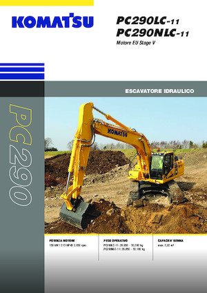 Bageri gusjeničari Komatsu PC290NLC-11E0