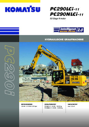 Bageri gusjeničari Komatsu PC290NLCi-11E0