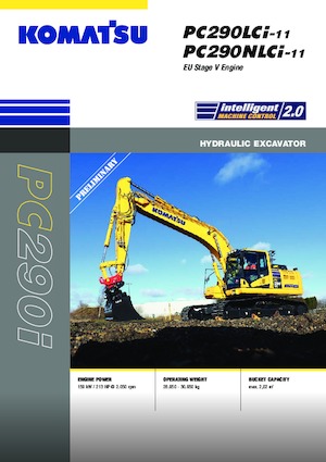 Bageri gusjeničari Komatsu PC290NLCi-11E0