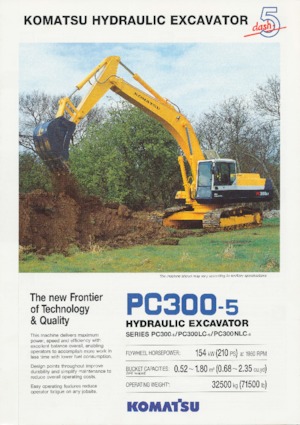 Bageri gusjeničari Komatsu PC300-5