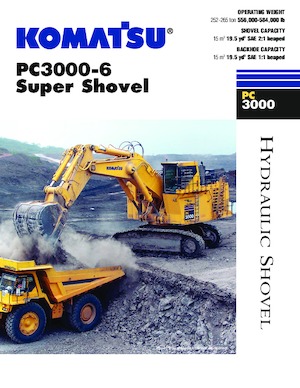 Bageri gusjeničari Komatsu PC3000-6