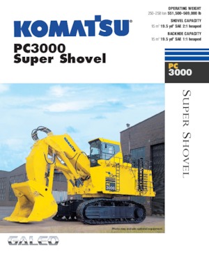 Bageri gusjeničari Komatsu PC3000