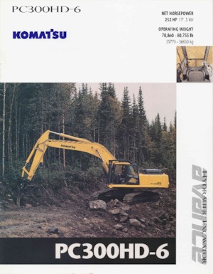 Bageri gusjeničari Komatsu PC300HD-6