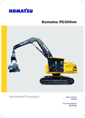 Bageri gusjeničari Komatsu PC300HW