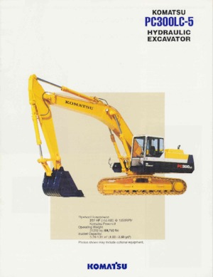 Bageri gusjeničari Komatsu PC300LC-5