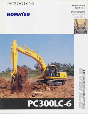Bageri gusjeničari Komatsu PC300LC-6