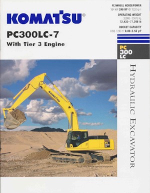 Bageri gusjeničari Komatsu PC300LC-7
