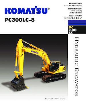 Bageri gusjeničari Komatsu PC300LC-8