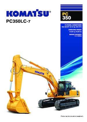 Bageri gusjeničari Komatsu PC350LC-7