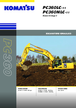 Bageri gusjeničari Komatsu PC360LC-11E0
