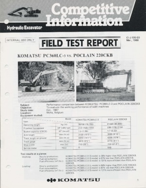 Bageri gusjeničari Komatsu PC360LC-3