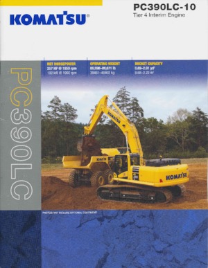 Bageri gusjeničari Komatsu PC390LC-10 SLF