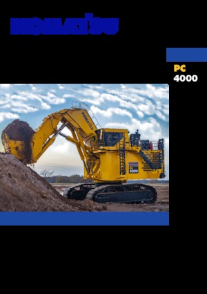 Bageri gusjeničari Komatsu PC4000-11