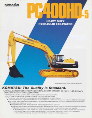 Bageri gusjeničari Komatsu PC400HD-5