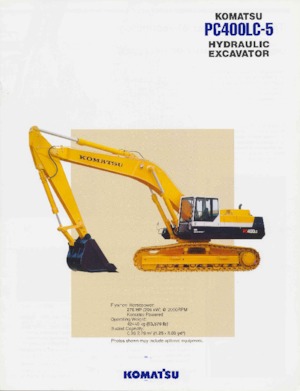 Bageri gusjeničari Komatsu PC400LC-5