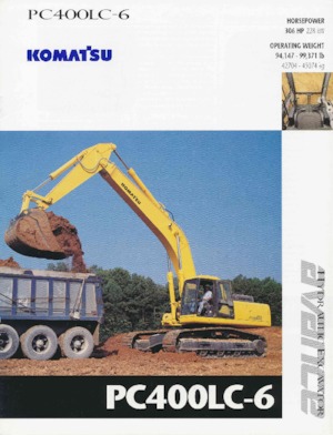 Bageri gusjeničari Komatsu PC400LC-6