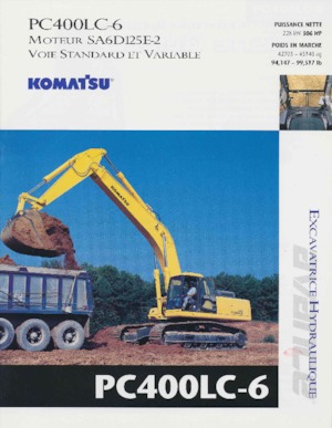 Bageri gusjeničari Komatsu PC400LC-6