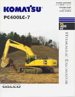 Bageri gusjeničari Komatsu PC400LC-7