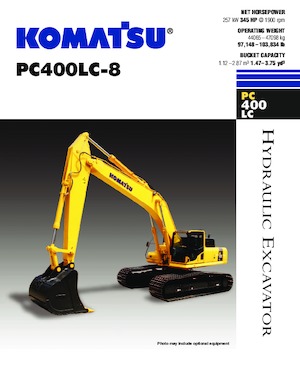 Bageri gusjeničari Komatsu PC400LC-8