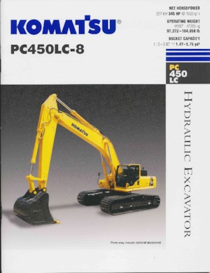 Bageri gusjeničari Komatsu PC450LC-8