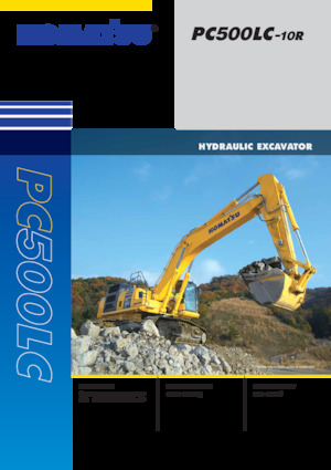 Bageri gusjeničari Komatsu PC500LC-10R