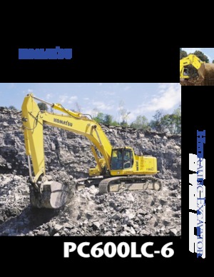 Bageri gusjeničari Komatsu PC600LC-6