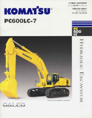 Bageri gusjeničari Komatsu PC600LC-7