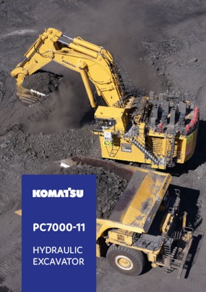 Bageri gusjeničari Komatsu PC7000-11 