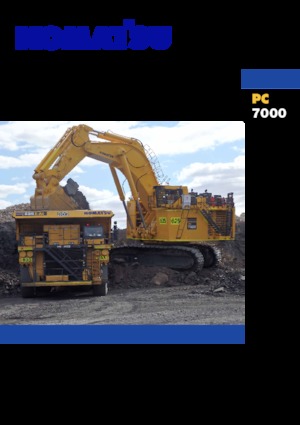 Bageri gusjeničari Komatsu PC7000-6 