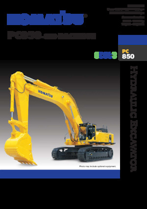 Bageri gusjeničari Komatsu PC850SE-8E0