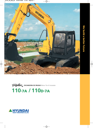 Bageri gusjeničari Hyundai R 110 D-7 A