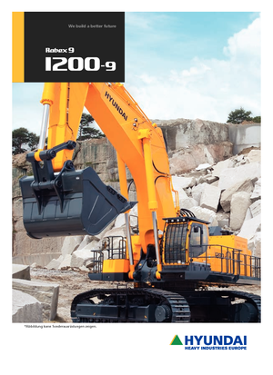 Bageri gusjeničari Hyundai R 1200 LC-9 A