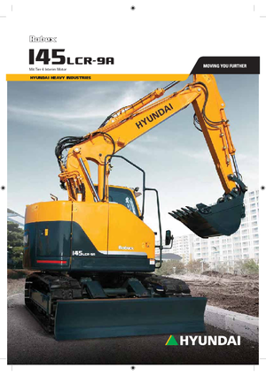 Bageri gusjeničari Hyundai R 145 LCR-9 A