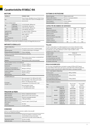 Bageri gusjeničari Hyundai R 180 LC-9 A